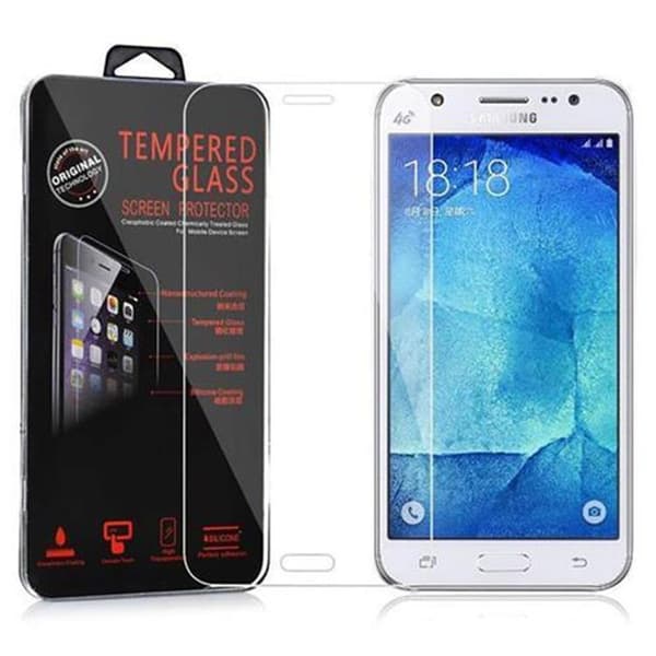 Skjermbeskytter Skärmskyddtil til Samsung Galaxy J7 2015 Herdet Skjermglass