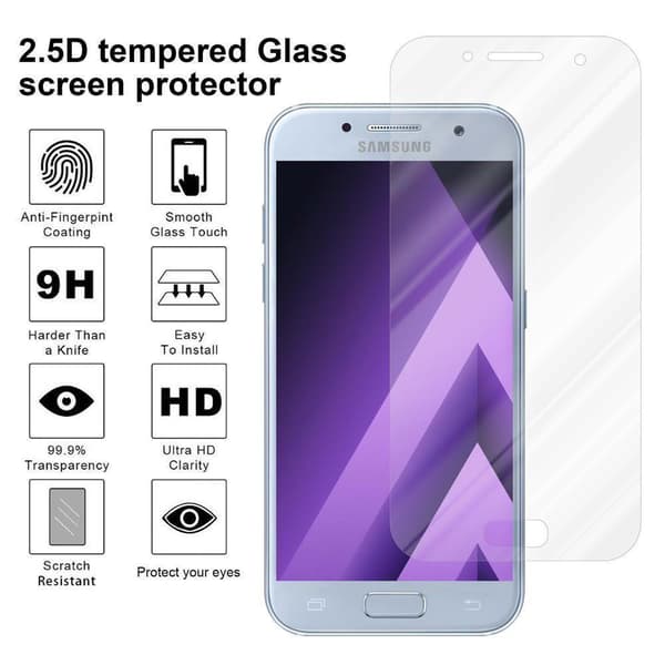 Samsung Galaxy A3 2017 Skærmbeskytter Beskyttelsesglas