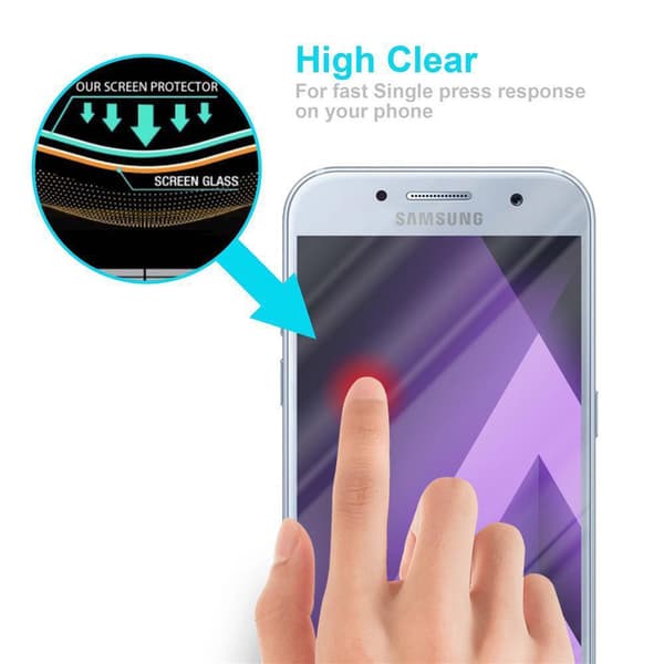 Samsung Galaxy A3 2017 Skærmbeskytter Beskyttelsesglas
