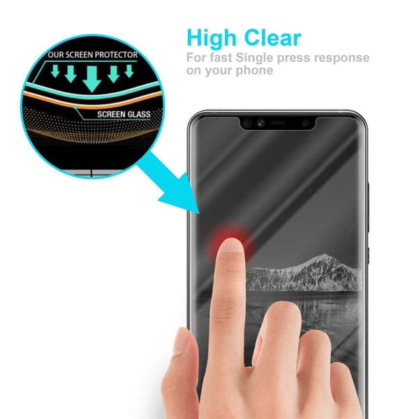 Skyddsfilm för Huawei MATE 20 PRO Skärmskydd Skyddsglas Härdat (Tempered)-glas för skydd