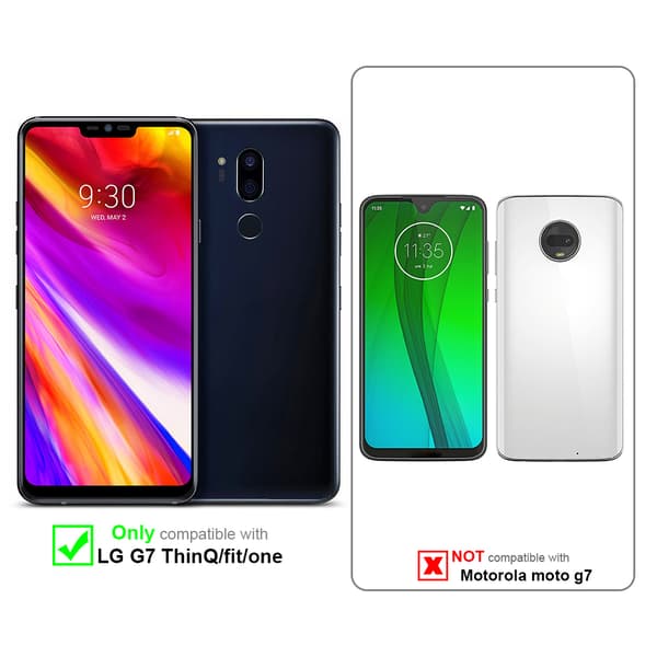 Skjermbeskytter Skärmskyddtil til LG G7 ThinQ / FIT / ONE Herdet Skjermglass