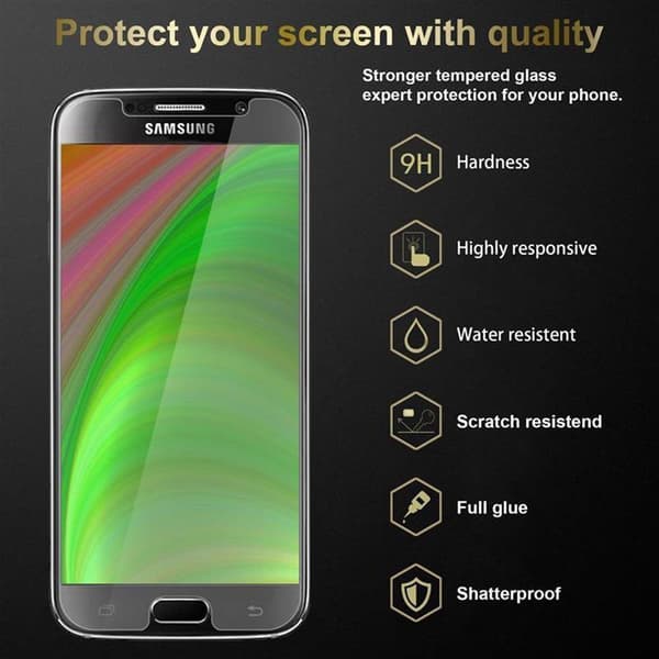 Samsung Galaxy S6 3x Skærmbeskytter Beskyttelsesglas