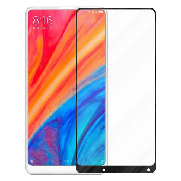 Skyddsglas för Xiaomi Mi MIX 2S Skyddsfilm Skärmskydd Full Screen Härdat (Tempered)-glas för skydd