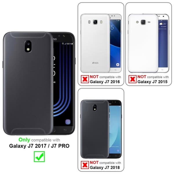 Samsung Galaxy J7 2017 Suojakalvo Karkaistu lasi / Suojalasi näytönsuoja 9H kovuudella ja 3D-kosketusyhteensopivuudella