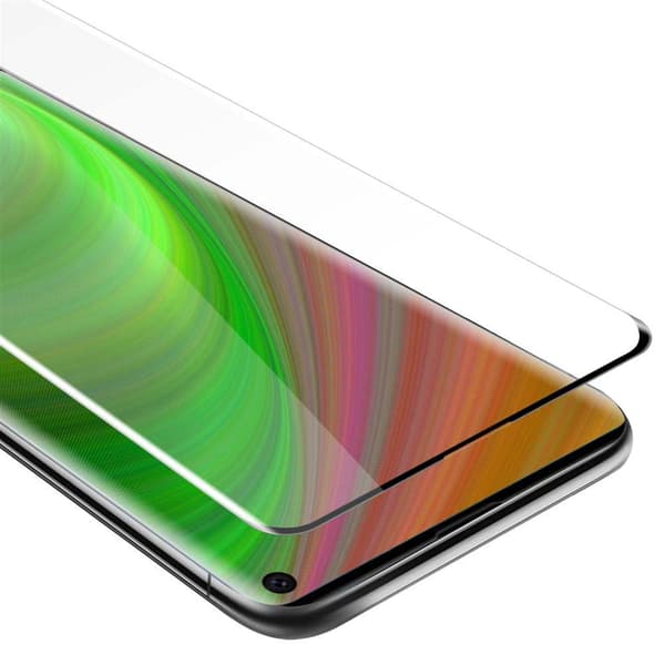 Skjermbeskytter Skärmskyddtil til Samsung Galaxy S10 4G Herdet Skjermglass Full Skjerm TRANSPARENT med SVART