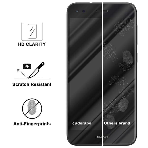 Huawei Y6 PRO 2017 Karkaistu lasi / Suojalasi näytönsuoja Fullscreen Armour Film näytön suojakalvo 9H kovuudella ja 3D Touch