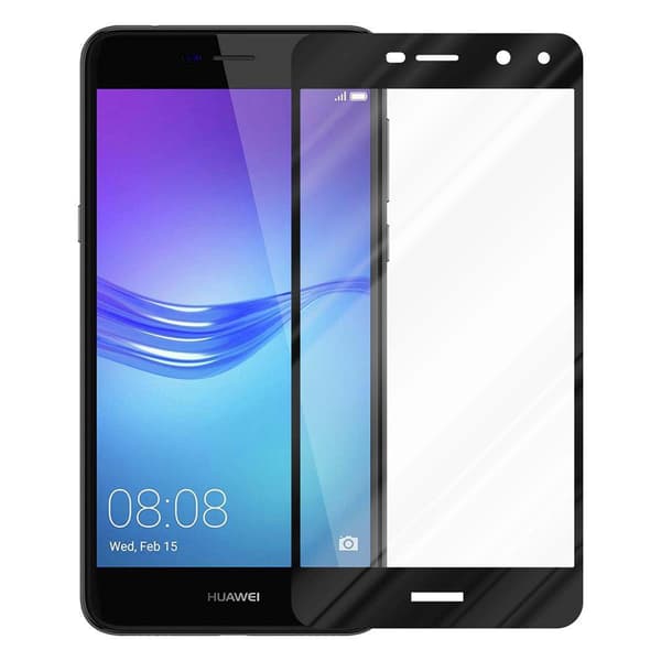 Huawei Y5 2017 / Y6 2017 Karkaistu lasi / Suojalasi näytönsuoja Fullscreen Armour Film näytön suojakalvo 9H kovuudella ja 3D Touch