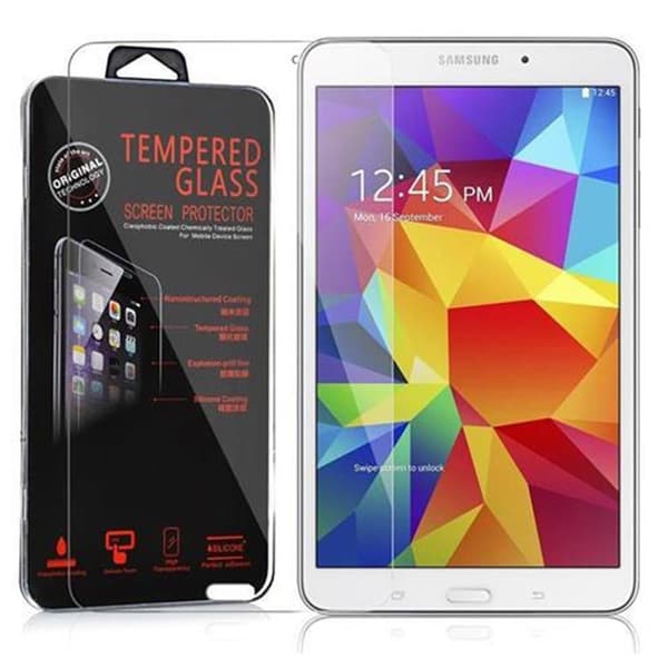 Samsung Galaxy Tab 4 (8 Tulli) Karkaistu lasi / Suojalasi Suojakalvo näytönsuoja suojalasi 9H kovuudella ja 3D-kosketusyhteensopivuudella