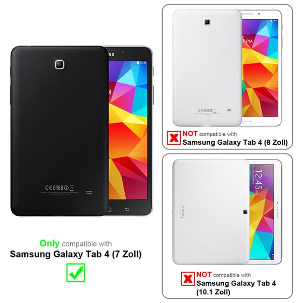 Samsung Galaxy Tab 4 (7 Tulli) Karkaistu lasi / Suojalasi Suojakalvo näytönsuoja suojalasi 9H kovuudella ja 3D-kosketusyhteensopivuudella