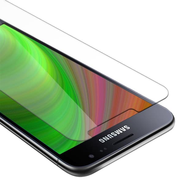 Samsung Galaxy J3 2015 Suojakalvo Karkaistu lasi / Suojalasi näytönsuoja 9H kovuudella ja 3D-kosketusyhteensopivuudella