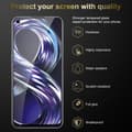 Miniatyrbillede 3 af 8: Realme 8i / Narzo 50 4G 3x Skærmbeskytter Beskyttelsesglas