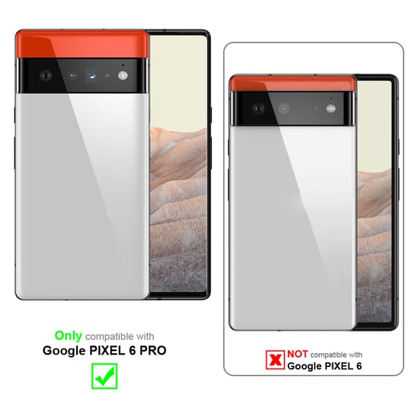 Google PIXEL 6 PRO Suojakalvo Karkaistu lasi / Suojalasi näytönsuoja 9H kovuudella ja 3D-kosketusyhteensopivuudella