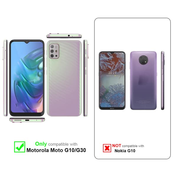 Skyddsfilm för Motorola MOTO G10 / G30 Skärmskydd Skyddsglas Härdat (Tempered)-glas för skydd