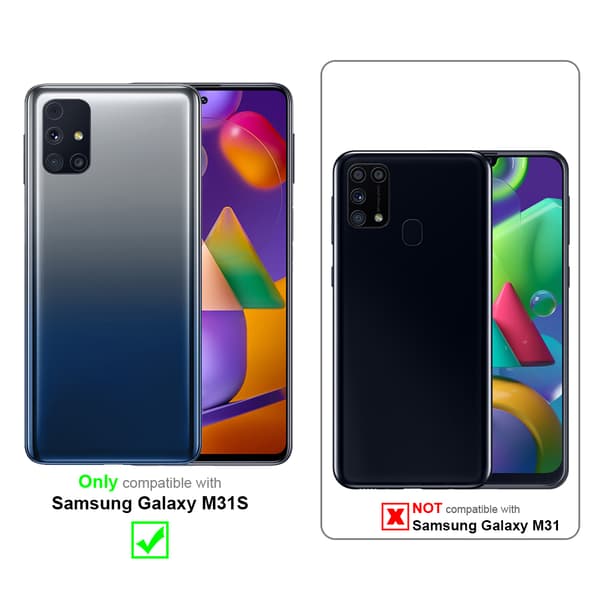 Skyddsfilm för Samsung Galaxy M31s Skärmskydd Skyddsglas Härdat (Tempered)-glas för skydd