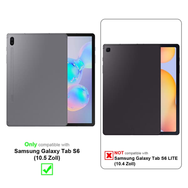 Skjermbeskytter Skärmskyddtil til Samsung Galaxy Tab S6 (10.5 Toll) Herdet Skjermglass Nettbrett
