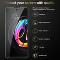 Pikkukuva 3 / 8: 3x Motorola EDGE 20 PRO / EDGE S PRO Karkaistu lasi / Suojalasi näytönsuoja Suojakalvo 9H kovuudella ja 3D Touch -yhteensopivuudella