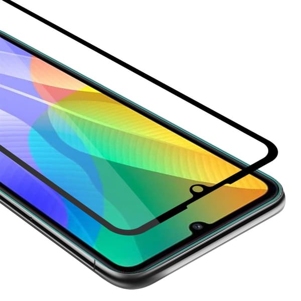 Huawei Y6P Karkaistu lasi / Suojalasi näytönsuoja Fullscreen Armour Film näytön suojakalvo 9H kovuudella ja 3D Touch