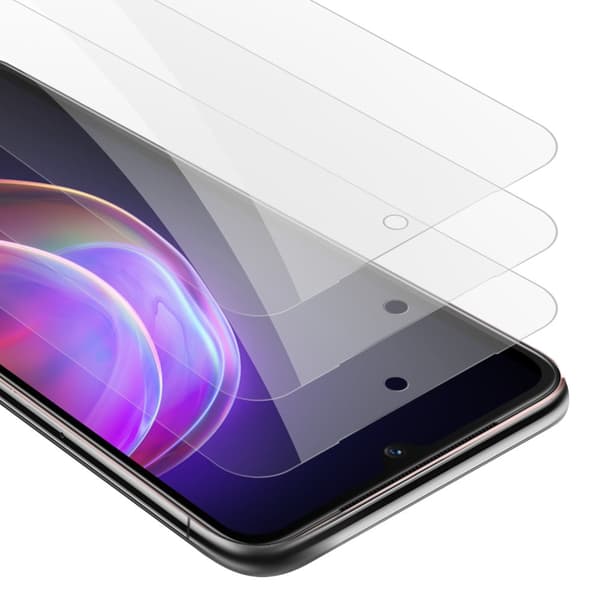 3x Vivo V21 4G / 5G Karkaistu lasi / Suojalasi näytönsuoja Suojakalvo 9H kovuudella ja 3D Touch -yhteensopivuudella
