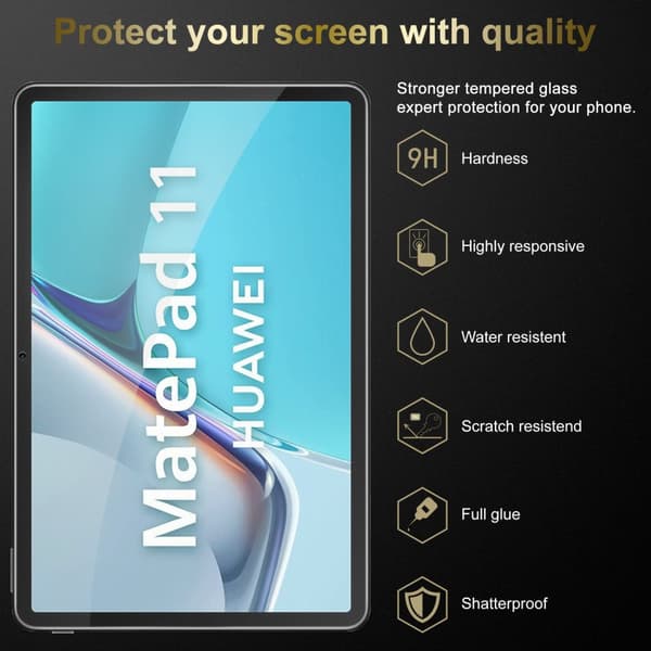 Huawei MatePad 11 (10.95 Zoll) 3x Skærmbeskytter Beskyttelsesglas