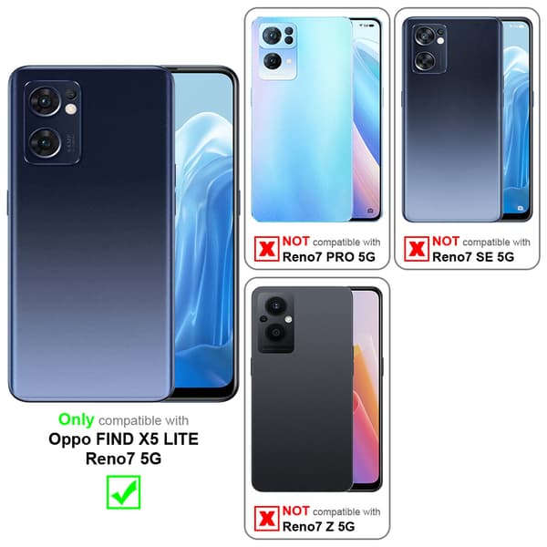 Skyddsfilm för Oppo FIND X5 LITE / Reno7 5G Skärmskydd Skyddsglas Härdat (Tempered)-glas för skydd