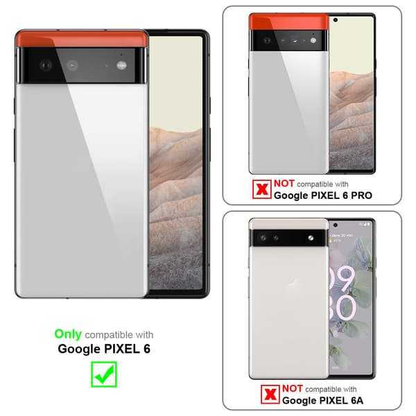 Google PIXEL 6 Suojakalvo Karkaistu lasi / Suojalasi näytönsuoja 9H kovuudella ja 3D-kosketusyhteensopivuudella