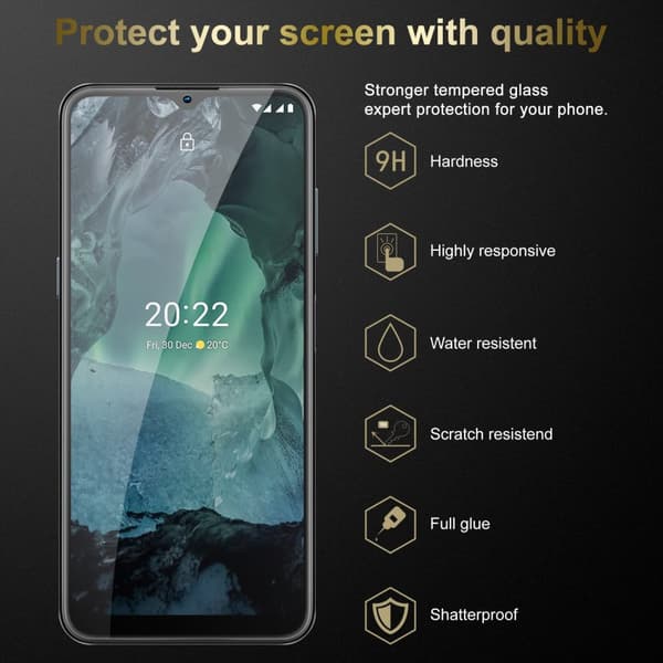 Nokia G11 / G21 3x Skærmbeskytter Beskyttelsesglas