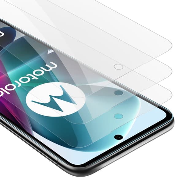 3x Motorola MOTO G200 5G Karkaistu lasi / Suojalasi näytönsuoja Suojakalvo 9H kovuudella ja 3D Touch -yhteensopivuudella