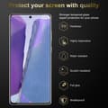 Miniatyrbilde 3 av 8: 3x Skjermbeskytter Skärmskyddtil til Samsung Galaxy S20 PLUS Herdet Skjermglass