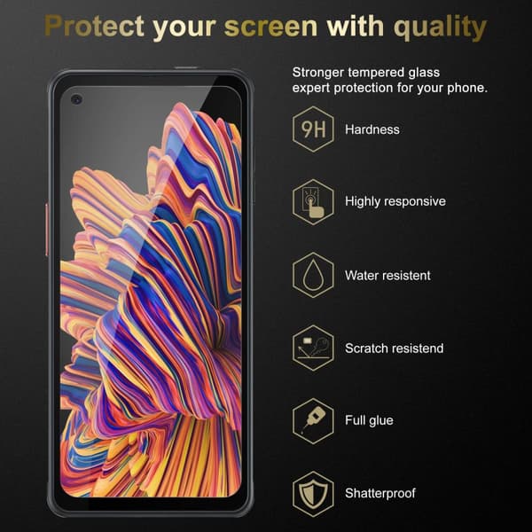 Skærmbeskytter Samsung Galaxy XCover PRO Beskyttelsesglas