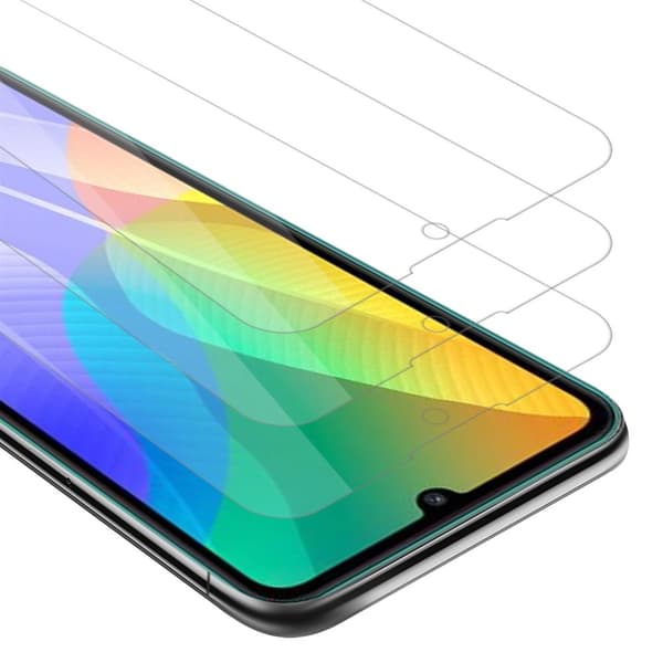3x Huawei Y6P Karkaistu lasi / Suojalasi näytönsuoja Suojakalvo 9H kovuudella ja 3D Touch -yhteensopivuudella