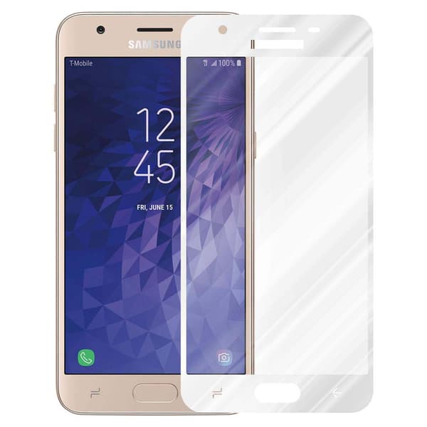 Skjermbeskytter Skärmskyddtil til Samsung Galaxy J3 2018 Herdet Skjermglass Full Skjerm