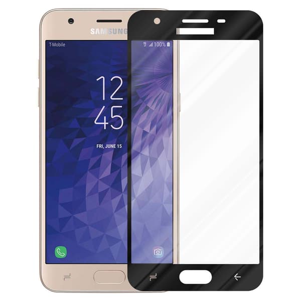 Skjermbeskytter Skärmskyddtil til Samsung Galaxy J3 2018 Herdet Skjermglass Full Skjerm