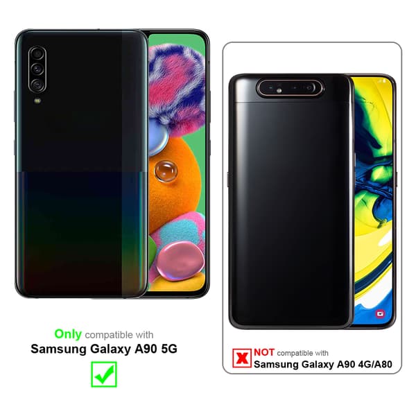 3x Skjermbeskytter Skärmskyddtil til Samsung Galaxy A90 5G Herdet Skjermglass