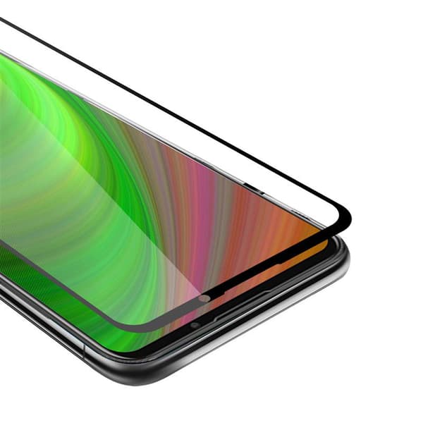 Skærmbeskytter MEIZU 16Xs Beskyttelsesglas TRANSPARENT med SORT