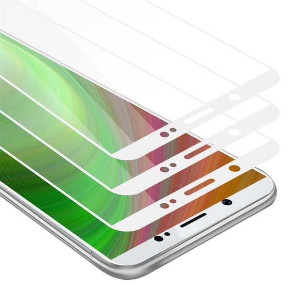 3x Vivo V7 PLUS Suojakalvo Karkaistu lasi / Suojalasi näytönsuoja 3-pack näyttölasia 9H kovuudella ja 3D Touchin kanssa fullscreen