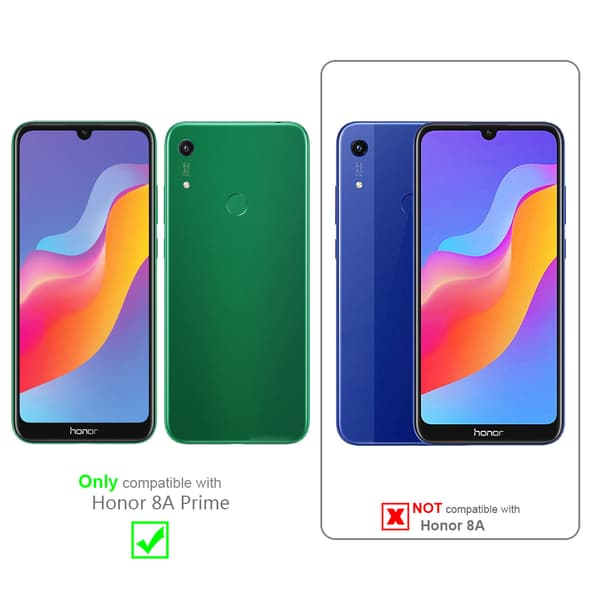 Honor 8A PRIME 3x Skærmbeskytter Beskyttelsesglas