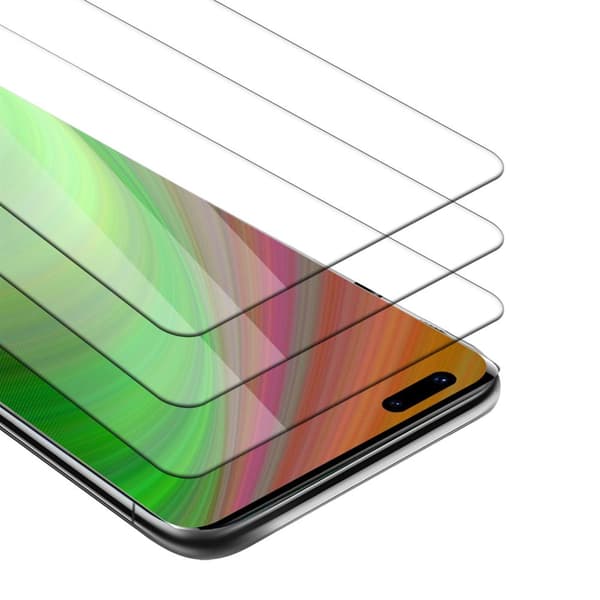 3x Huawei MATE 40 PRO Karkaistu lasi / Suojalasi näytönsuoja Suojakalvo 9H kovuudella ja 3D Touch -yhteensopivuudella