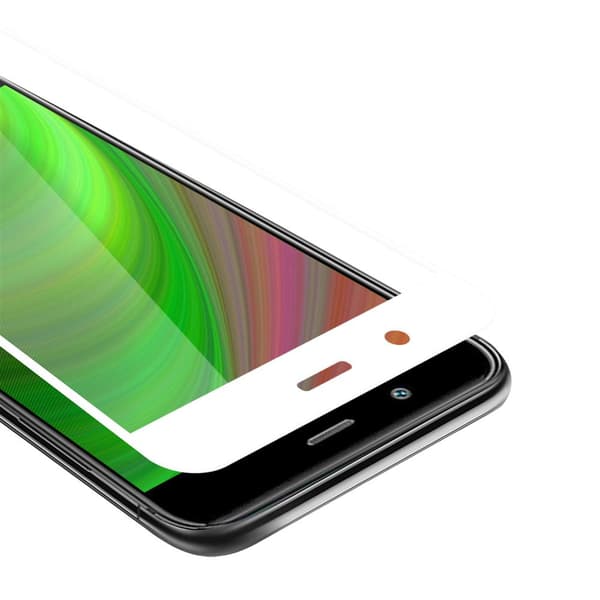Skærmbeskytter Huawei NOVA 2 PLUS Beskyttelsesglas TRANSPARENT med HVID