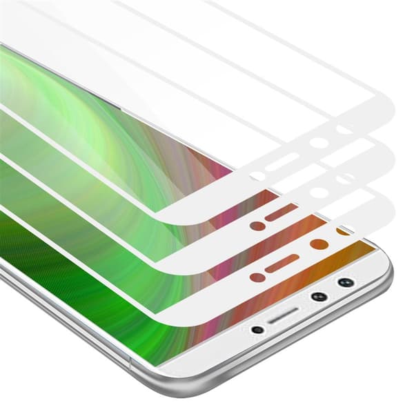 3x Skjermbeskytter Skärmskyddtil til Honor 9 LITE Herdet Skjermglass Full Skjerm