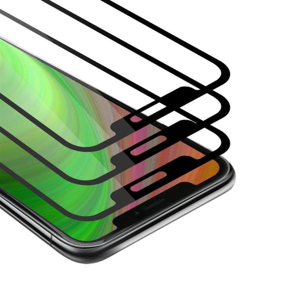 3x Skjermbeskytter Skärmskyddtil til iPhone 12 MINI Herdet Skjermglass Full Skjerm