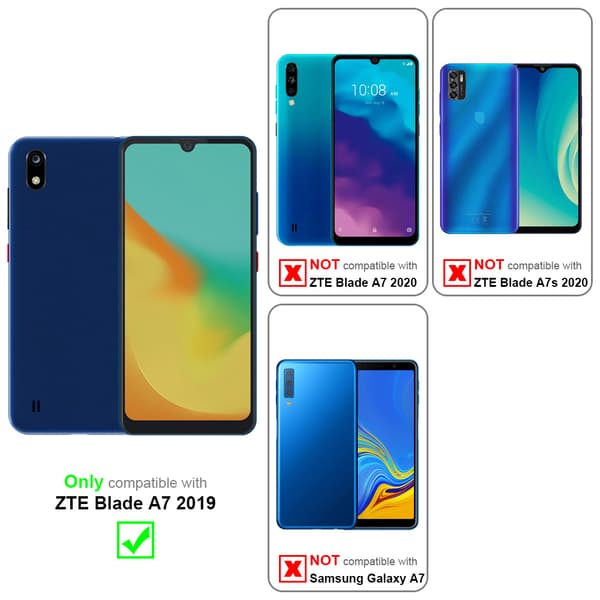 Skyddsfilm för ZTE Blade A7 2019 Skärmskydd Skyddsglas Härdat (Tempered)-glas för skydd