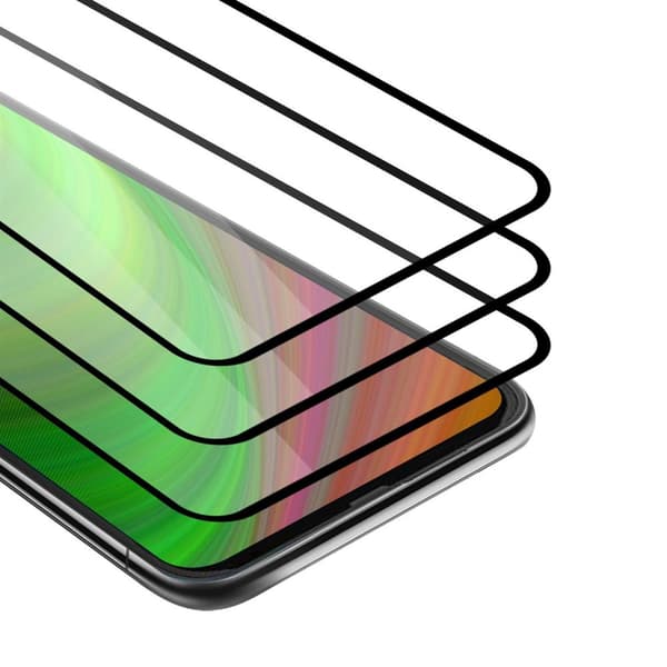 3x Skjermbeskytter Skärmskyddtil til Motorola ONE HYPER Herdet Skjermglass Full Skjerm