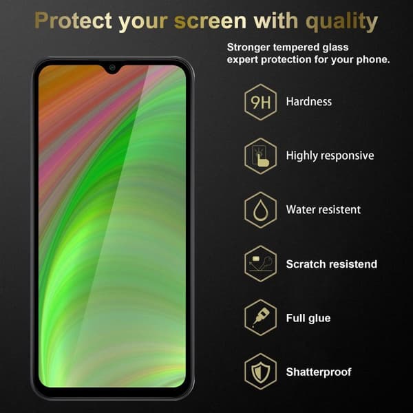 Xiaomi RedMi 9A / RedMi 9AT 3x Skærmbeskytter Beskyttelsesglas