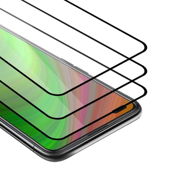 3x Skjermbeskytter Skärmskyddtil til Oppo Reno4 Herdet Skjermglass Full Skjerm