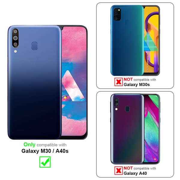 Skjermbeskytter Skärmskyddtil til Samsung Galaxy M30 / A40s Herdet Skjermglass