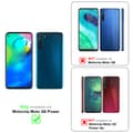 Miniatyrbilde 2 av 8: Skjermbeskytter Skärmskyddtil til Motorola MOTO G8 POWER Herdet Skjermglass