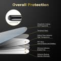 Pikkukuva 9 / 9: Samsung Galaxy A71 5G Karkaistu lasi / Suojalasi näytönsuoja Fullscreen Armour Film näytön suojakalvo 9H kovuudella ja 3D Touch