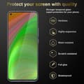 Miniatyrbilde 3 av 8: 3x Skjermbeskytter Skärmskyddtil til Huawei NOVA 7 SE Herdet Skjermglass Full Skjerm