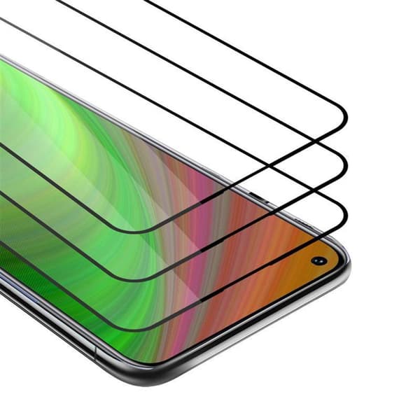 3x Skjermbeskytter Skärmskyddtil til Huawei NOVA 7 SE Herdet Skjermglass Full Skjerm
