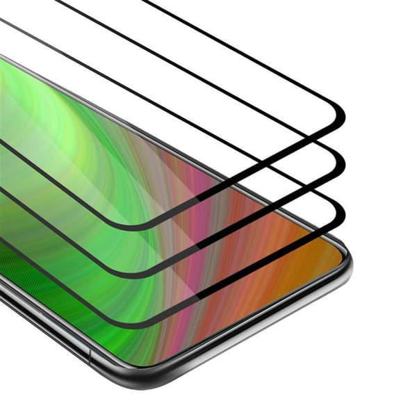 Honor 9X LITE 3x Skyddsglas Skärmskydd Skyddsfilm Härdat (Tempered)-glas för skydd Full Cover
